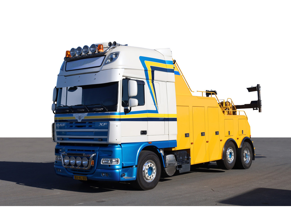 DAF  XF 105.460 Manual Miller Vulcan V70 Wrecker 2X Winde 6X2 Euro 5