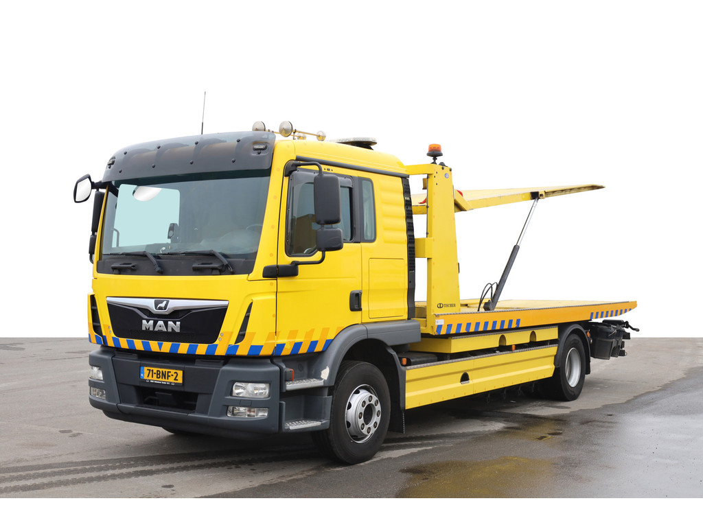 MAN  TGM 15.290 Tischer Doppelstock 2X Winde 4X2 Euro 6