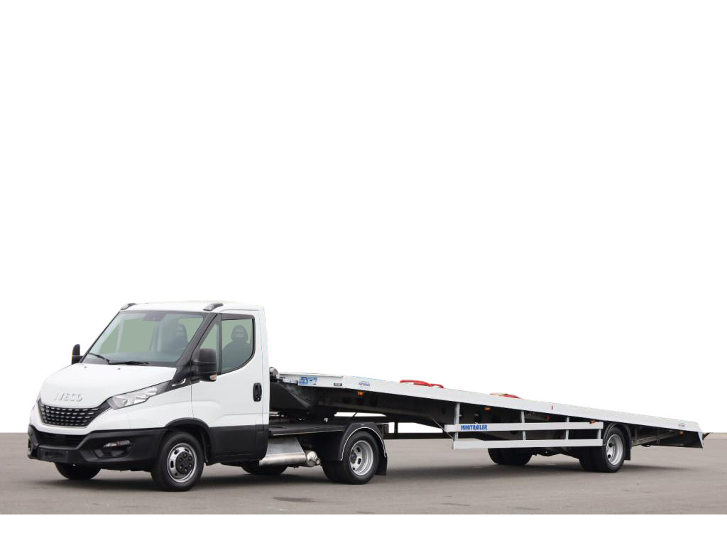 Iveco Daily 40C18 HiMatic Minisattel Autotransporter Winde