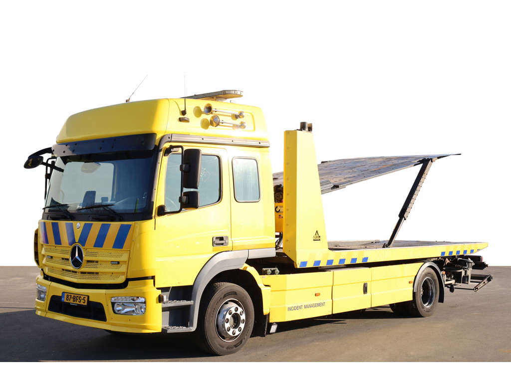 Mercedes-Benz  Atego 1527 Falkom FAS 6000 1+1 Doppelstock Winde Brille Euro 6