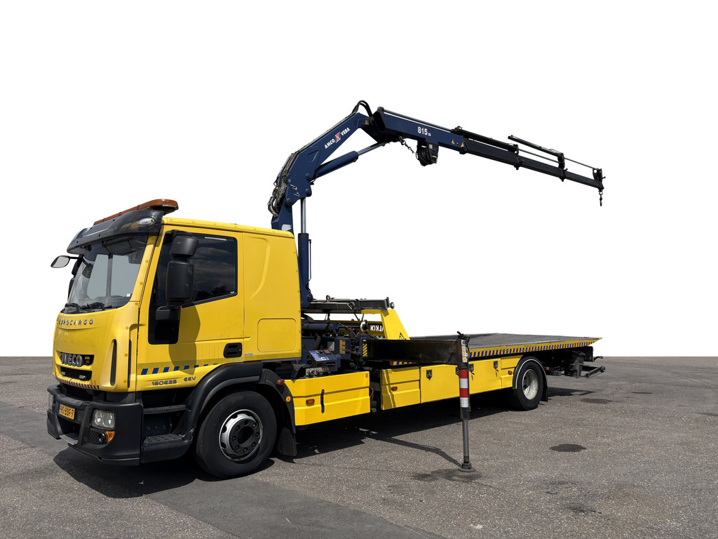 Iveco  ML160E22 Falkom FAS 5000 Amco Veba V815 3S Winde Bergingsvoertuig Kran