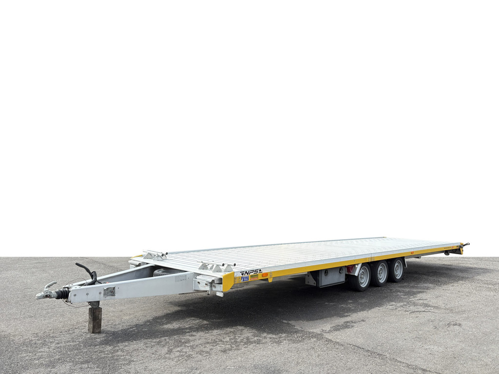 Nps  L 2035 Aluminium 2 PKW Doorrijplaten Autotransporter