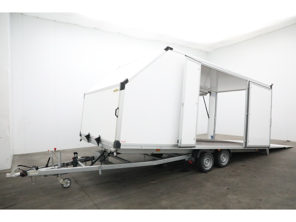 Humbaur  MTKB 35 57 24-22 gesloten autotransporter Winde Trailer