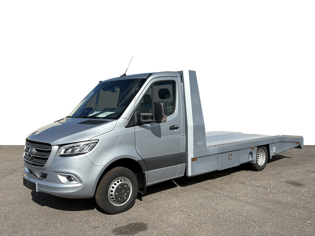 Mercedes-Benz Sprinter 519 CDI Aut. Tijhof NIEUW!! Lucht Lier ACC LED autotransporter