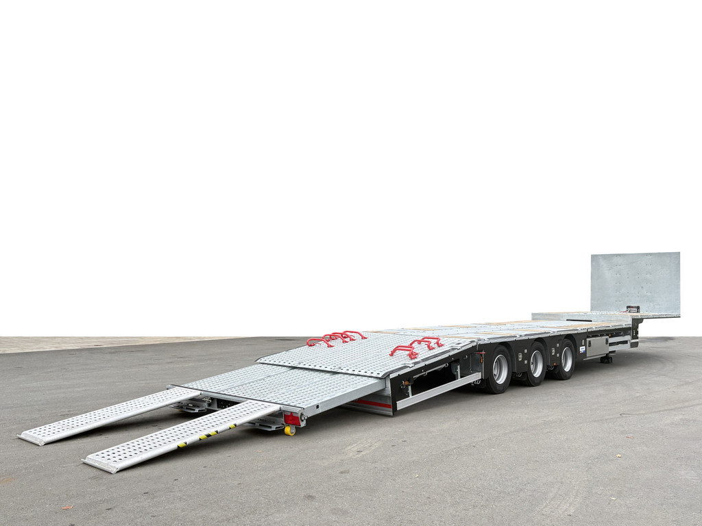 AKSOYLU  AKT3D 3 asser Semi-Trailer Winde Machinetransporter Twistlock