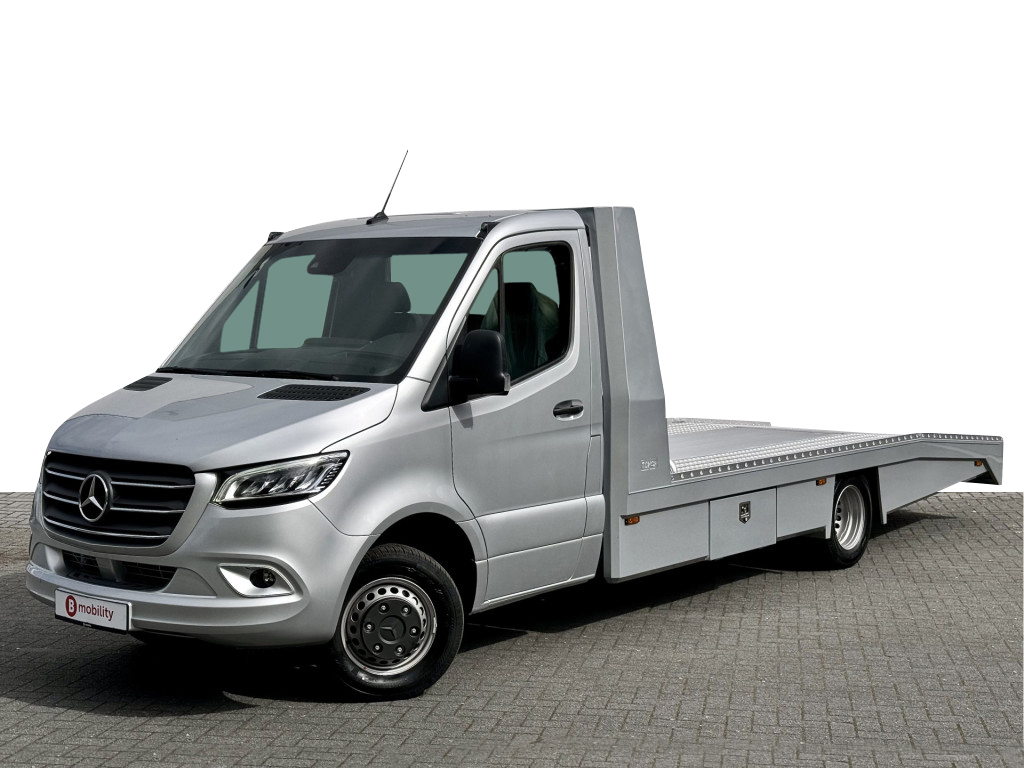 Mercedes-Benz Sprinter 519 CDI Aut. Tijhof NIEUW!! Lucht Lier LED autotransporter