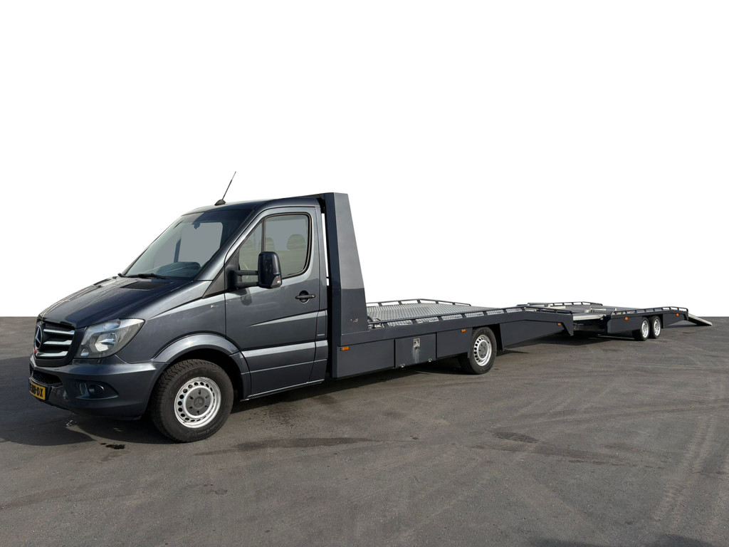 Mercedes-Benz Sprinter 519 3.0 CDI V6 Luft Winde met TA27-ann aanhanger autotransporter