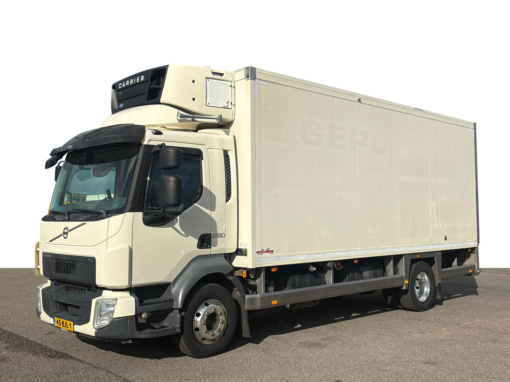 Volvo  FL 280 4x2 16 ton Carrier Koel vries combinatie Kuhl Koffer Koelwagen