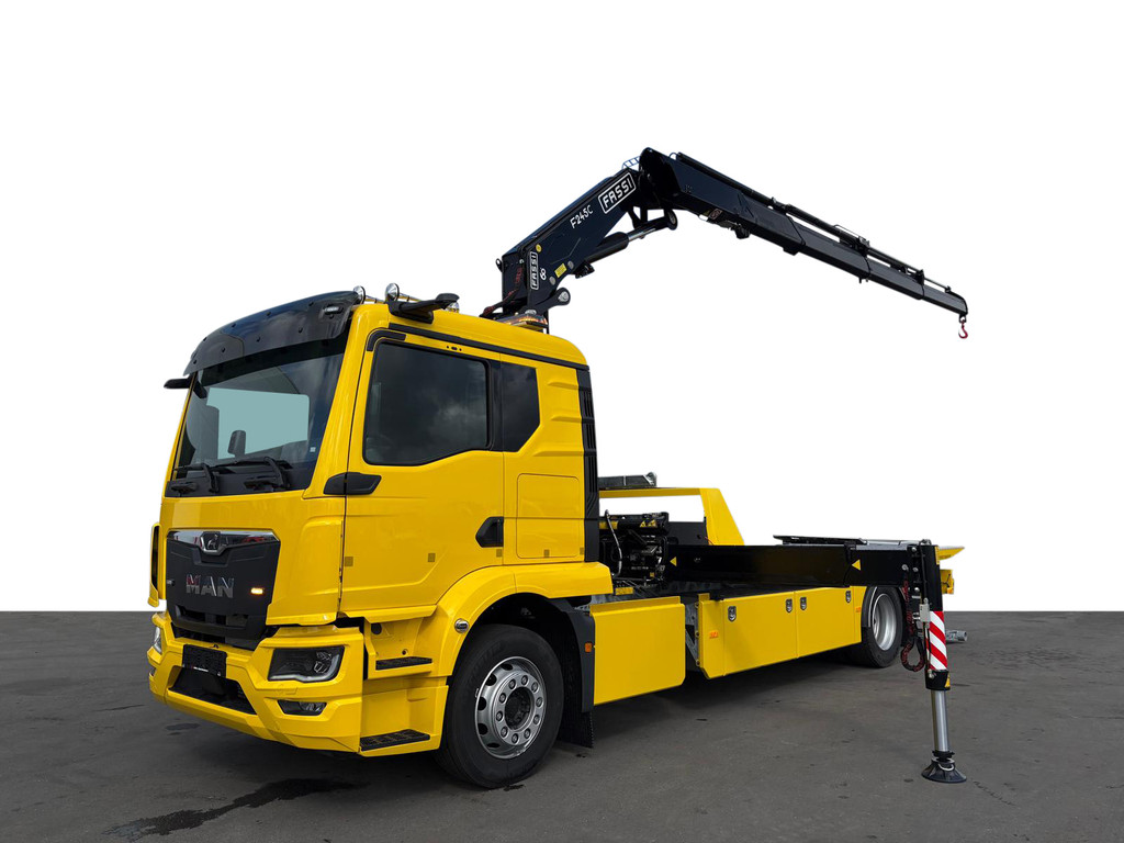 MAN  TGM 18.290 4X2 DGT 6002 Fassi Crane Winde Bril Bergingsvoertuig