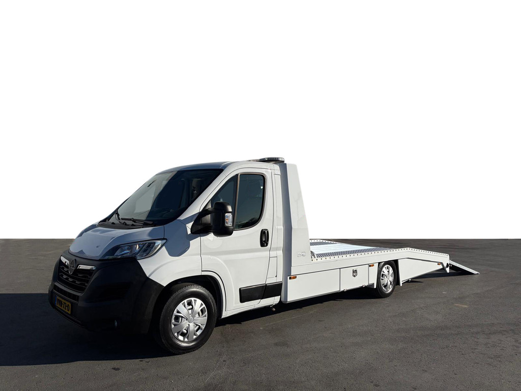 Opel Movano 2.2D Tijhof Aluliner Dubbele rijplaten Nieuwstaat Autotransporter