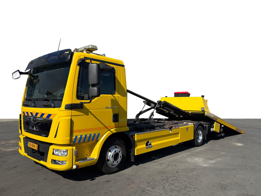MAN  TGL 12.250 TTS4R platform Winch Lift Berginsvoertuig