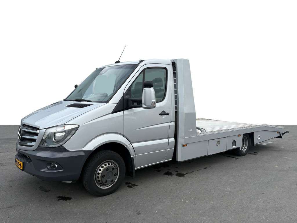 Mercedes-Benz  Sprinter 519 CDI 5 ton Tijhof Aluliner Air Winch 1e eigenaar Autotransporter