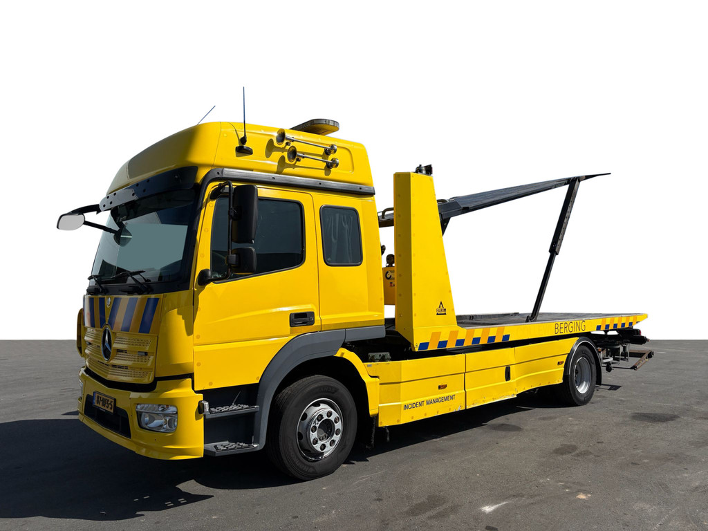 Mercedes-Benz  Atego 1527 Falkom FAS 6000 1+1 Dubbellader 6 persoons 15 Ton Bergingsvoertuig