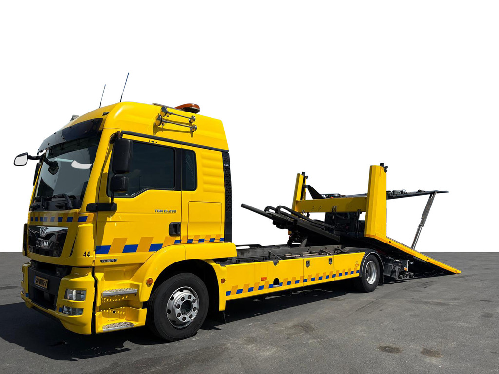 MAN  TGM 15.290 De groot DGT 6003 6 persoons doppelstock Bergingsvoertuig