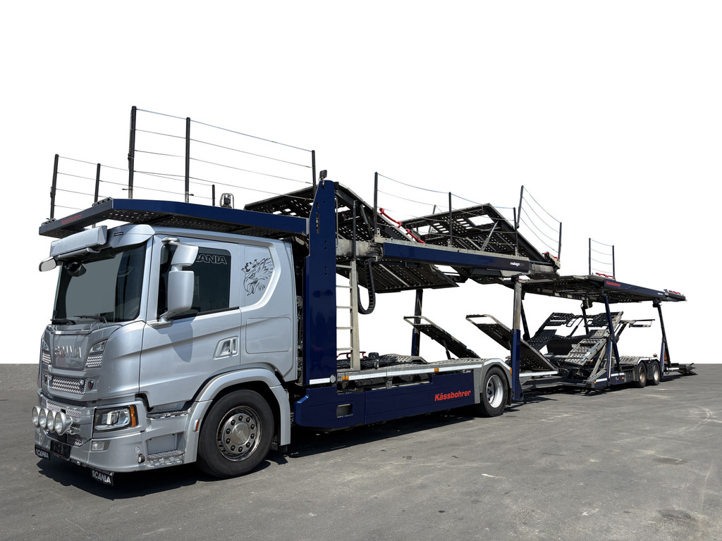 Scania  P450 Kassbohrer 3x2018!! Metago PRO & Supertrans Autotransporter