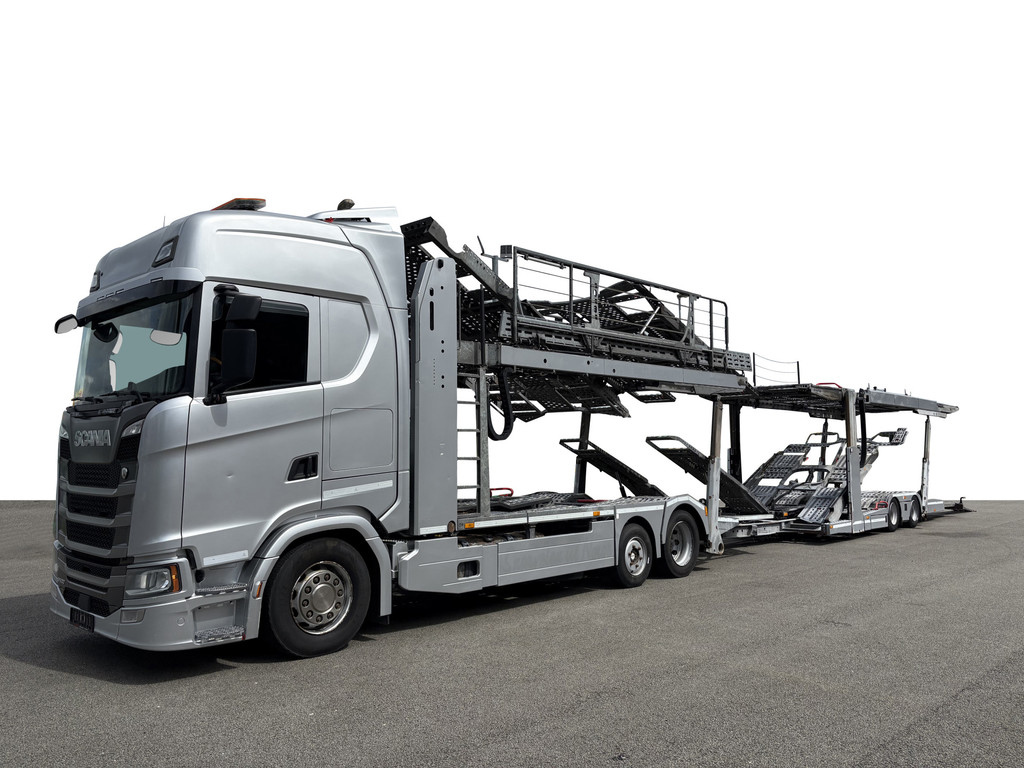 Scania  S500 Kassbohrer 3x2020!! Metago&Intago Pro Winde ACC Leder Autotransporter