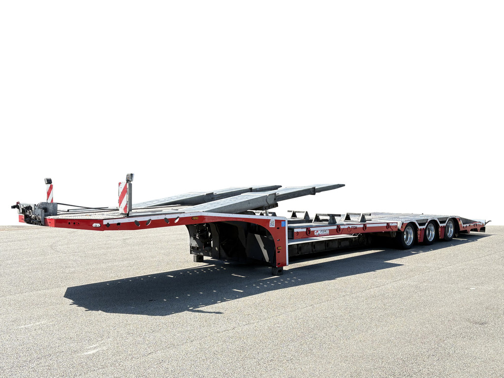 FGM  37 2x Winde Alcoa Extendable Truck & Machine transporter Trailer