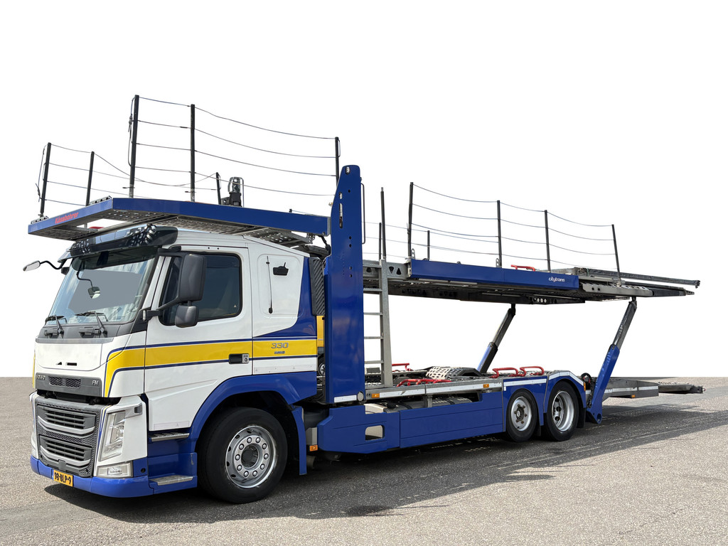 Volvo  FM 330 6x2 Kassbohrer Citytrans Pro Winde Euro 6 Autotransporter