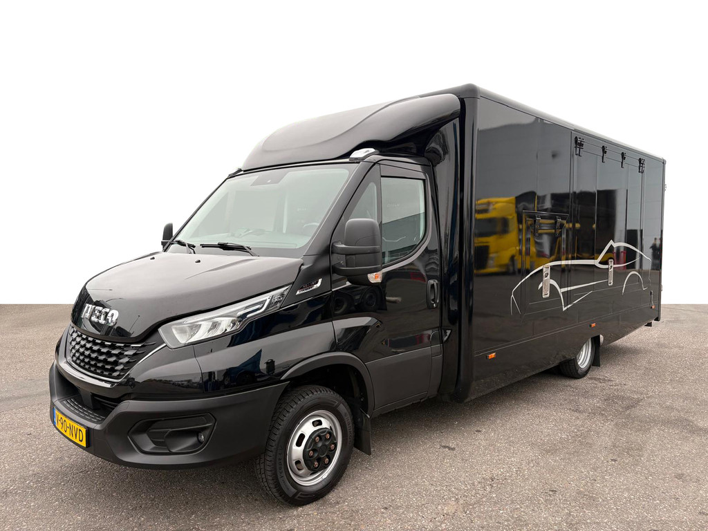 Iveco Daily 40-180 HIMATIC Winch Geschlossen Sportwagen transporter Autotransporter