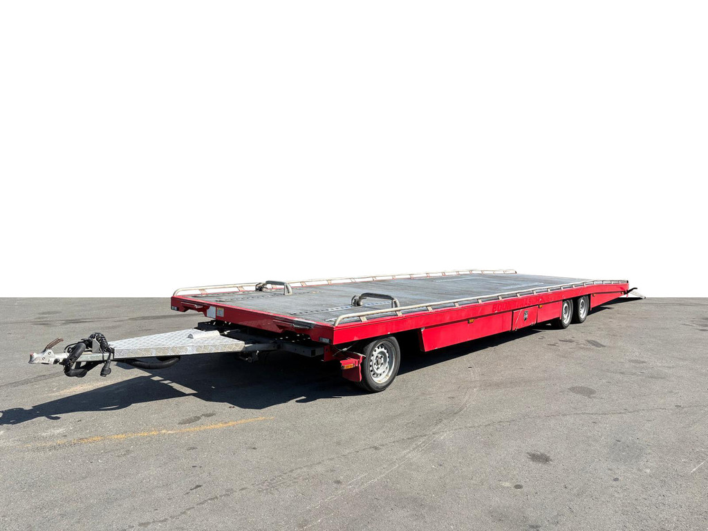 Tijhof  TS 3500 ANN Schamel aanhangwagen Luft Autotransporter