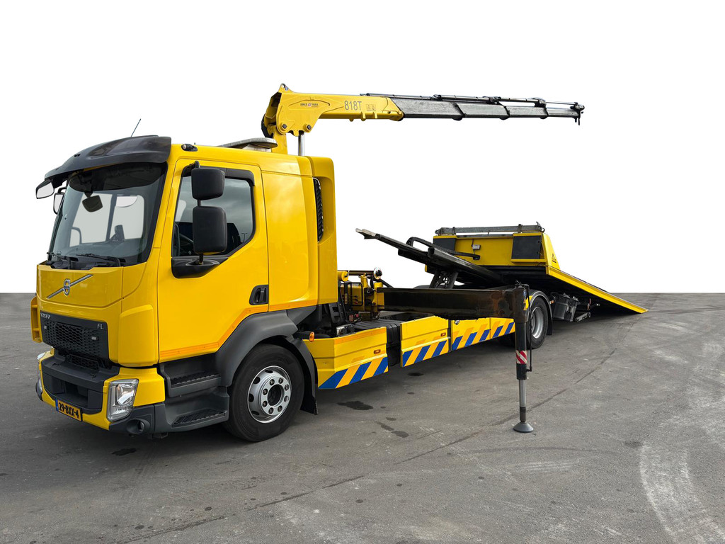Volvo  FL 250 Falkom FAS 5000 AMCO VEBA 818T 4S 18T kraan Bergingsvoertuig