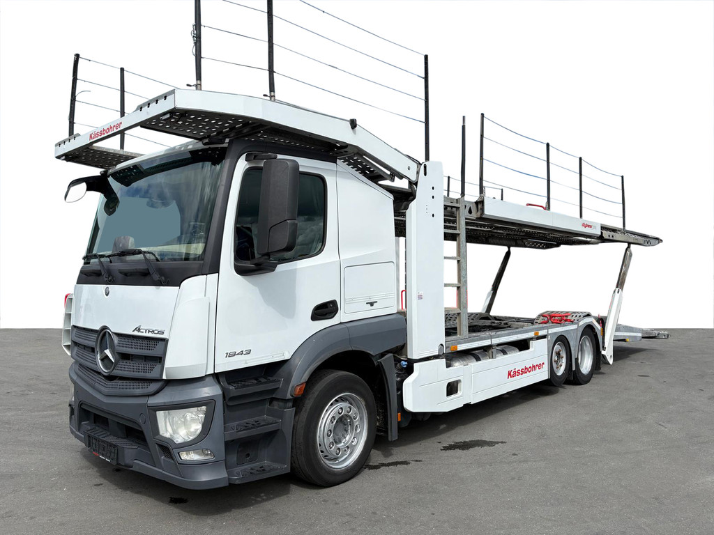 Mercedes-Benz  Actros 1843 Kassbohrer Citytrans Pro Winde Euro 6 Autotransporter