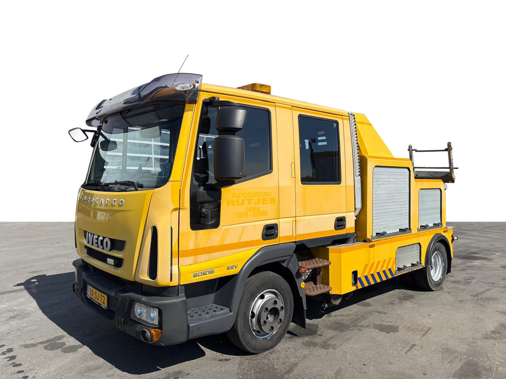 Iveco  ML80E18D 7 persoons Falkom FAW 2000 Wrecker Remote Bergingsvoertuig