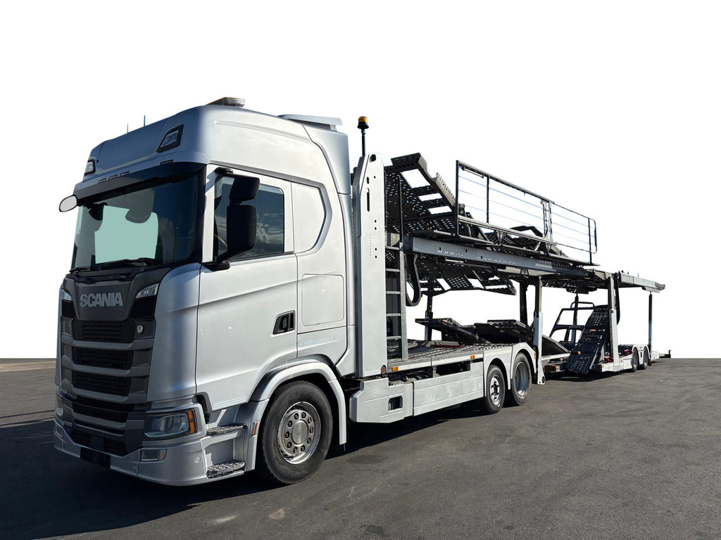 Scania  S500 Kassbohrer 3x2020!! Metago&Intago Pro Winde ACC Leder Autotransporter