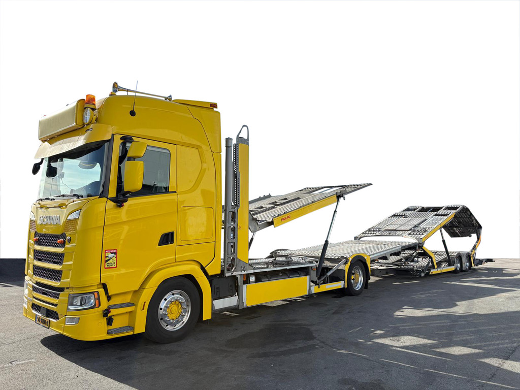 Scania  500S Rolfo Power C2S1 + Rolfo Power 4 2x Winch 7 Car Alcoa Standairco Autotransporter